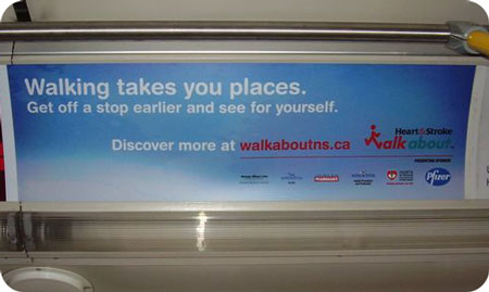 Walking takes you places