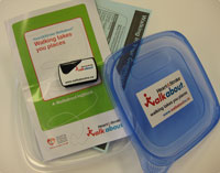 pedometer kit contents